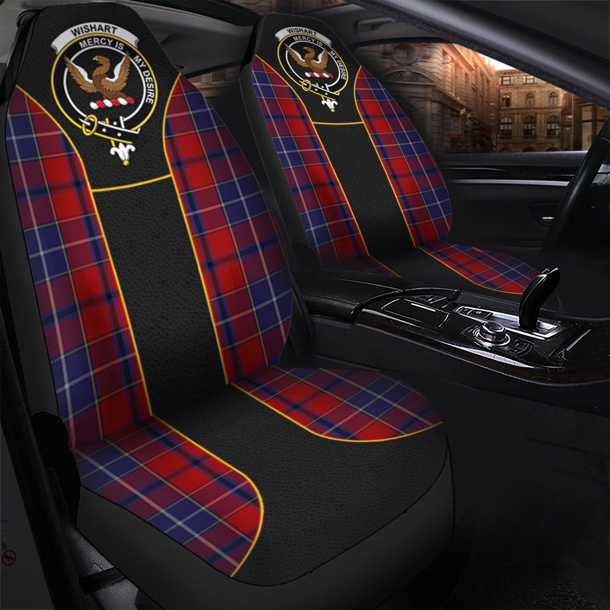 scottish-wishart-dress-tartan-crest-car-seat-cover-special-style