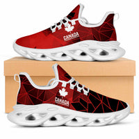 Women Rugby Canada Clunky Sneakers Maple Energy Never Stops - Wonder Print Shop
