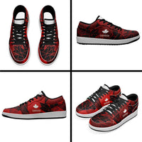 Women Rugby Canada Low Sneakers Maple Energy Never Stops - Wonder Print Shop