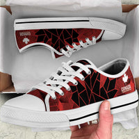 Women Rugby Canada Low Top Shoes Maple Energy Never Stops - Wonder Print Shop