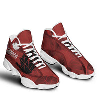 Women Rugby Canada Sneakers J13 Maple Energy Never Stops - Wonder Print Shop