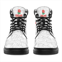 Women Rugby England All Season Boots Red Roses Energy Never Stops - Wonder Print Shop