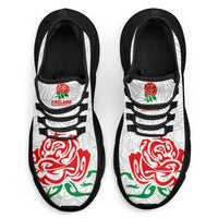 Women Rugby England Clunky Sneakers Red Roses Energy Never Stops - Wonder Print Shop