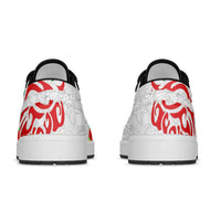 Women Rugby England Low Sneakers Red Roses Energy Never Stops - Wonder Print Shop