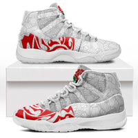 Women Rugby England Sneakers J11 Red Roses Energy Never Stops - Wonder Print Shop