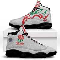 Women Rugby England Sneakers J13 Red Roses Energy Never Stops - Wonder Print Shop