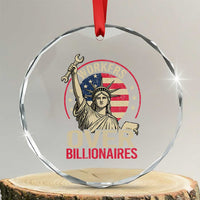 Workers Over Billionaires Crystal Glass Ornament Social Justice Statue Of Liberty - Wonder Print Shop