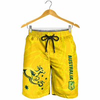 World Cricket Australia Shorts for Men Aussie! Aussie! Oi! Oi! Oi!