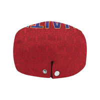 World Football Haiti 2026 Jeff Hat Haiti est de Retour Red Voodoo Veve Spirits - Wonder Print Shop