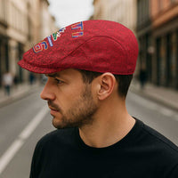 World Football Haiti 2026 Jeff Hat Haiti est de Retour Red Voodoo Veve Spirits - Wonder Print Shop