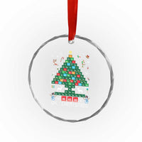 Xmas Chemistry Teacher Crystal Glass Ornament Oh Chemistree Laboratory Lab Tech Teacher Xmas Gift TS10