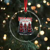 Xmas Coquette Crystal Glass Ornament North pole Christmas Tree Farm Always Fresh TS09