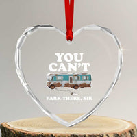 Xmas Movie Heart Crystal Glass Ornament The Cousins RV Christmas Vacation Viral Internet Meme - Wonder Print Shop