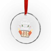 Xmas Pregnancy Crystal Glass Ornament Gingerbread Baby Cookie In This Oven TS09