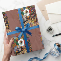 Y Si Si Mexican Flag Fiesta Taco Tequila Sugar Skull Graphic Wrapping Paper Roll What If Mexico Party Culture Performance