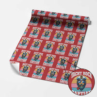 Yacht Rock Captain Wrapping Paper Roll Funny Boating Party Music - Wonder Print Shop