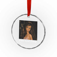 Yall Need Jesus Funny Doll Side Eye Meme Crystal Glass Ornament Sarcastic Southern Humor Religion Faith