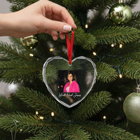 Y'all Need Jesus Funny Girls Meme Saying Christian Humor Heart Crystal Glass Ornament