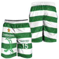 Zimbabwe Rugby Custom Shorts for Men Go Sables Go - Wonder Print Shop