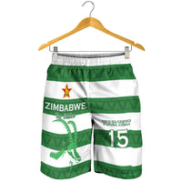 Zimbabwe Rugby Custom Shorts for Men Go Sables Go - Wonder Print Shop