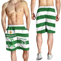 Zimbabwe Rugby Custom Shorts for Men Go Sables Go - Wonder Print Shop