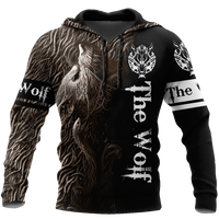 Viking Clothing Fenrir Viking Wolf Hoodie RLT12 - Wonder Print Shop