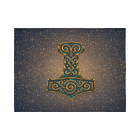 Viking Tapestry - Mjolnir Of Thor RLT12 - Wonder Print Shop
