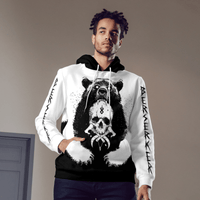 Viking Clothing Bear Claws and Yggdrasil Viking Hoodie RLT12 - Wonder Print Shop