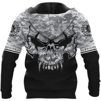 Viking Clothing Viking With Camo Hoodie RLT12 - Wonder Print Shop