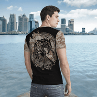 Viking Clothing Viking CAMO Valknut RUNE T Shirt RLT12 - Wonder Print Shop