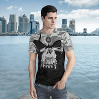 Viking Clothing Viking Camo Valknut Viking T Shirt RLT12 - Wonder Print Shop