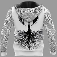 Viking Clothing Hammer TREE AXE Viking Hoodie RLT12 - Wonder Print Shop
