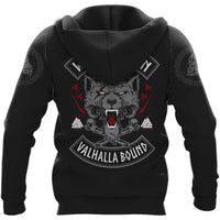 Viking Clothing Wolf Of Odin Viking Hoodie RLT12 - Wonder Print Shop