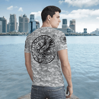 Viking Clothing NEVER GAVE UP Viking T Shirt RLT12 - Wonder Print Shop