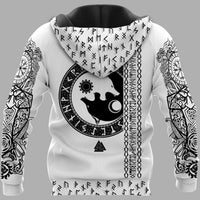 Viking Clothing Viking Symbol Tattoo Art Hoodie RLT12 - Wonder Print Shop