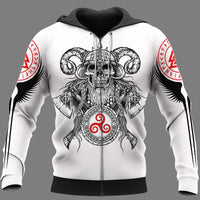Viking Clothing WARRIOR FENRIR Viking Hoodie RLT12 - Wonder Print Shop