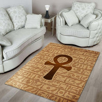 Wonder Print Shop Area Rug African Ankh Symbol Area Rug LT10 - Wonder Print Shop