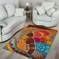 Wonder Print Shop Area Rug Figure Drawing 3 Area Rug LT10 - Wonder Print Shop