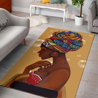 Wonder Print Shop Area Rug Beautiful Woman Area Rug LT10 - Wonder Print Shop