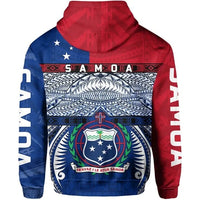 Samoa Hoodie - Manu Samoa Pullover Hoodie Rugby Style - Wonder Print Shop
