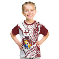 Tonga Emancipation Day T Shirt Kupesi Pattern No.1 White - Wonder Print Shop