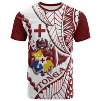 Tonga Emancipation Day T Shirt Kupesi Pattern No.1 White - Wonder Print Shop