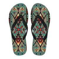 tribe-blue-pattern-native-american-flip-flops