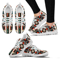 Tribal Colorful Pattern Native American Sneakers LT10 - Wonder Print Shop