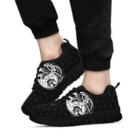 Viking Sneakers, Skoll and Hati Rune Tattoo RLT12 - Wonder Print Shop