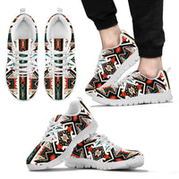 Tribal Colorful Pattern Native American Sneakers LT10 - Wonder Print Shop