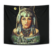 Women Native American Tapestry LT10 - Wonder Print Shop