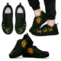 Hawaii Turtle Sneakers, Hibiscus Trainers - Wonder Print Shop
