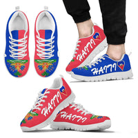 Haiti Flag Sneakers - Wonder Print Shop