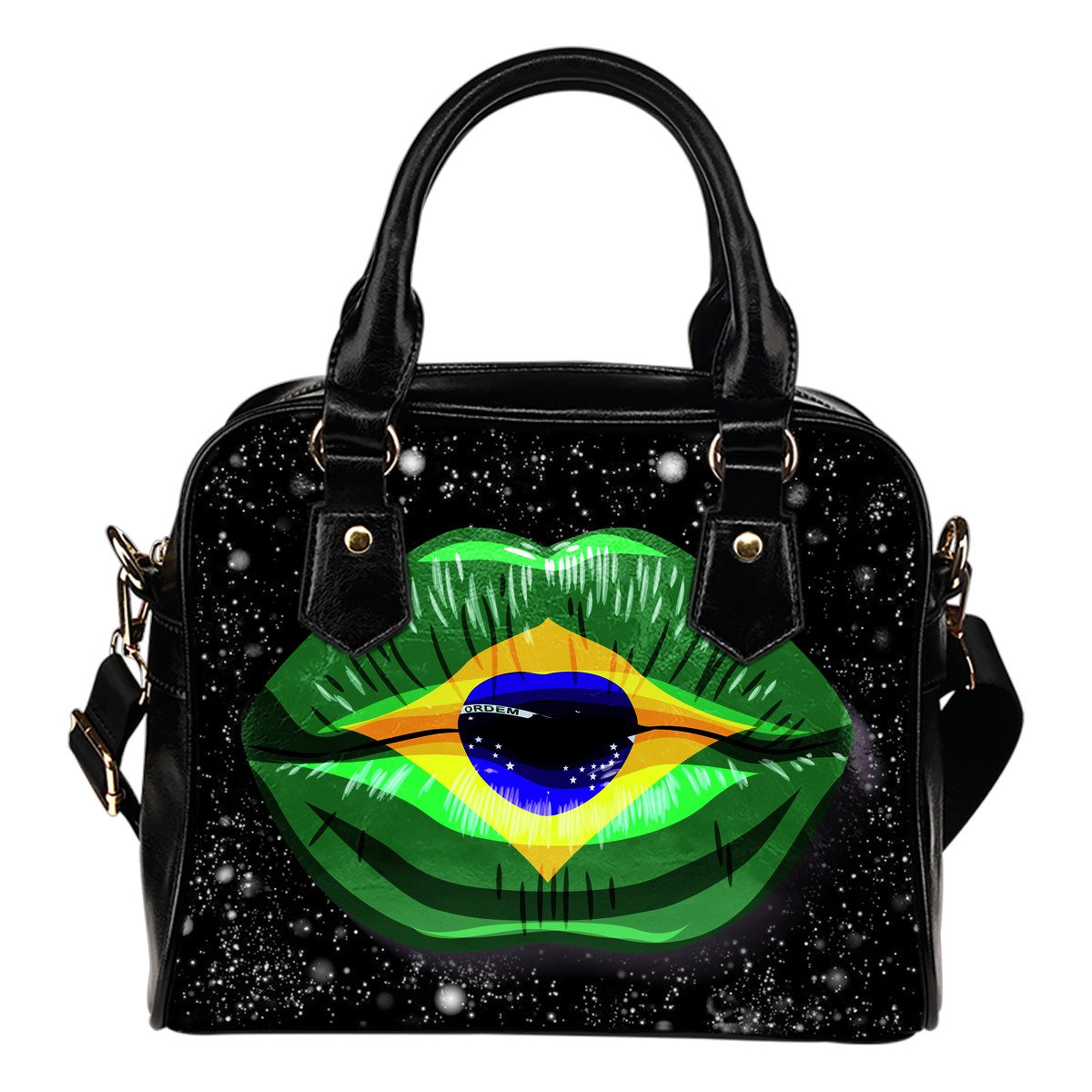 brazil-lips-flag-shoulder-handbag